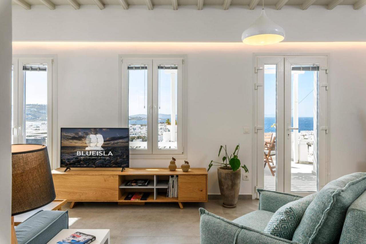 Blueisla Modern Town Mykonos Villa Mykonos Town Екстериор снимка